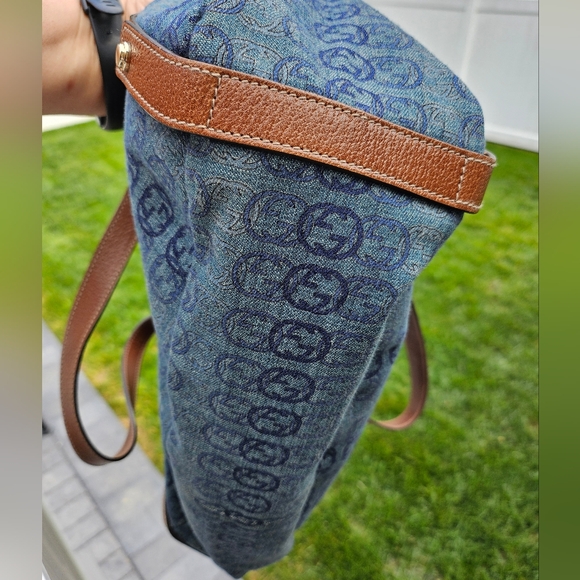 Gucci Denim Sukey style bag, EUC - Picture 13 of 17
